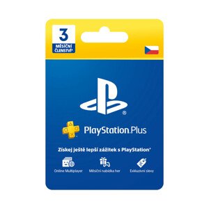 PlayStation Plus Essential - dárková karta (3M členství)