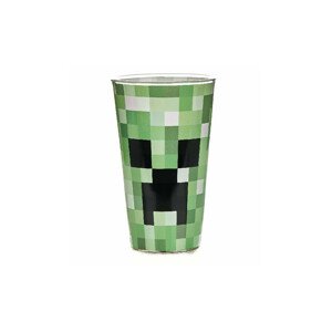 Sklenice Minecraft - Creeper