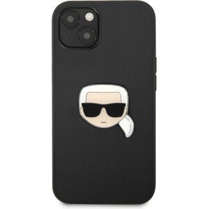Karl Lagerfeld PU Leather Karl Head Case iPhone 13 mini černý