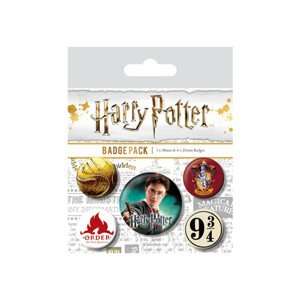 Set odznaků Harry Potter - Nebelvír