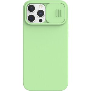 Nillkin CamShield Silky silikonový kryt iPhone 13 Pro Max mentolově zelený