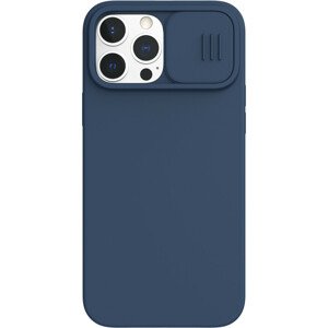Nillkin CamShield Silky Magnetic silikonový kryt iPhone 13 Pro Max modrý