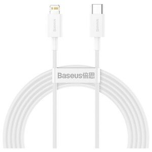 Baseus Superior Series rychlonabíjecí kabel Lightning 20W 2m bílá