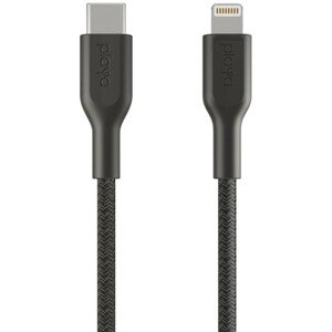 Belkin Playa odolný kabel MFi Lightning/USB-C (1m) černý