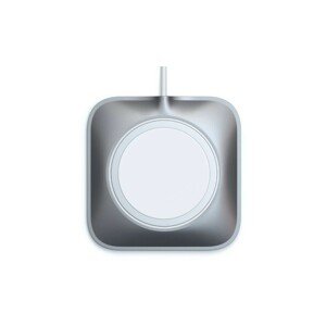 Satechi Aluminium Dock for Mag safe Charger iPhone 12 Pro Max/12 Pro/12 Mini/12 - vesmírně šedý