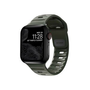 Nomad Sport Strap M/L řemínek pro Apple Watch Ultra 49/45/44/42 mm tmavě zelený