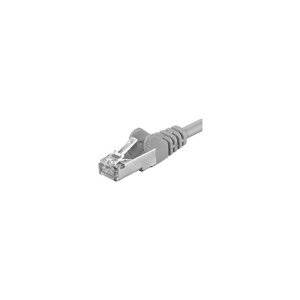 Premiumcord Patch kabel CAT 6a S-FTP RJ45-RJ45 AWG 26/7 50m šedý