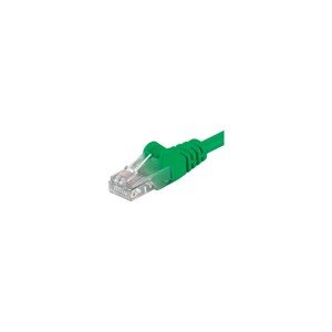PremiumCord Patch kabel UTP RJ45-RJ45 level 5e 7m zelený