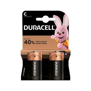 Duracell Basic C alkalická baterie, 2 ks