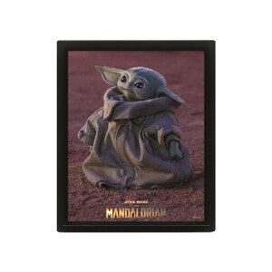 3D obraz Mandalorian - Grogu