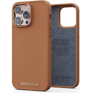 NJORD Genuine Leather Case iPhone 13 Pro Max/14 Plus Cognac