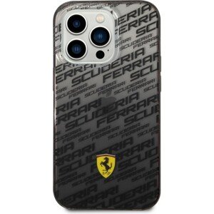 Ferrari Gradient Allover kryt iPhone 14 Pro Max černý