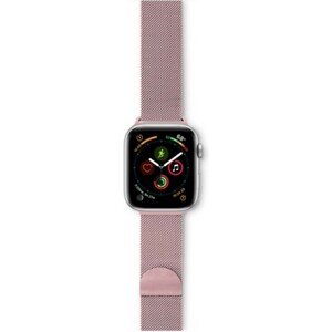 EPICO Řemínek MILANESE Apple Watch 42/44/45 mm rose gold