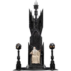 Socha Weta Workshop The Lord of the Rings - Saruman the White on Throne 1/6 scale
