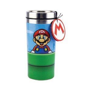 Super Mario cestovní hrnek