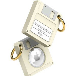 ELAGO disketové pouzdro pro AirTag béžové