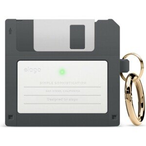 ELAGO disketové pouzdro pro AirPods 3 šedé