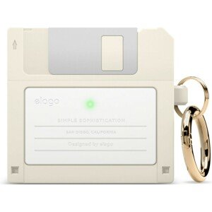 ELAGO disketové pouzdro pro AirPods 3 béžové