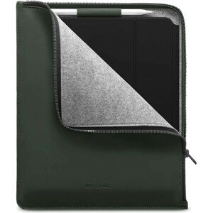 Woolnut Coated PU Folio pouzdro pro 12,9" iPad Pro tmavě zelené