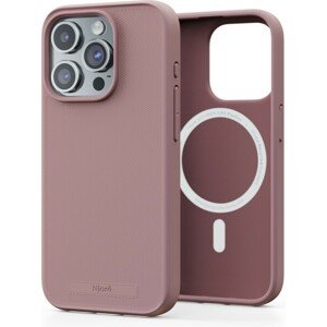 NJORD 100% GRS MagSafe kryt iPhone 15 Pro růžový