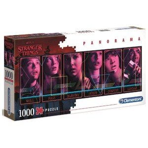 Puzzle Stranger Things Panorama (1000)