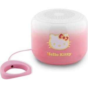 Hello Kitty Mini Bluetooth reproduktor Kitty Head Logo růžový