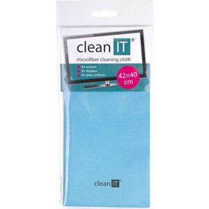 CLEAN IT čistící utěrka z mikrovlákna, velká světle modrá (CL-700)