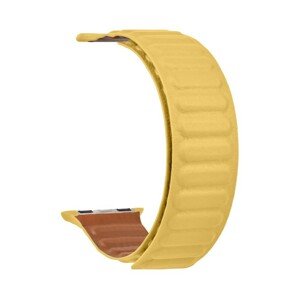 Tactical Loop kožený řemínek Apple Watch 38/40mm žlutý