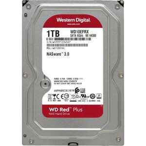 WD Red Plus (WD10EFRX) HDD 3,5" 1TB