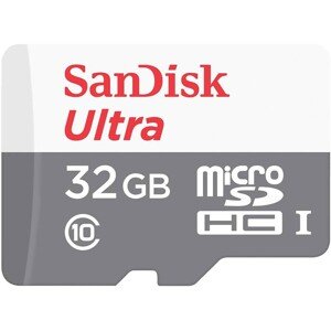 SanDisk MicroSDXC karta 32GB Ultra + adaptér