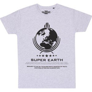 Tričko Helldivers 2 - Super Earth L