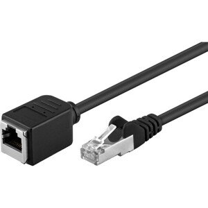 PremiumCord prodlužovací Patch kabel RJ45-RJ45 15m černý