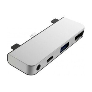HyperDrive 4v1 USB-C Hub iPad Pro 2018/2020 stříbrný