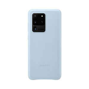Samsung Leather Cover kryt Galaxy S20 Ultra 5G (EF-VG988LLEGEU) modrý