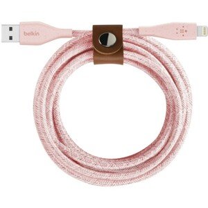 Belkin DURATEK Plus USB-A/Lightning kabel, 1,2m, růžový