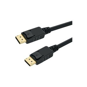 PremiumCord DisplayPort 1.3 přípojný kabel M/M zlacené konektory 0,5m