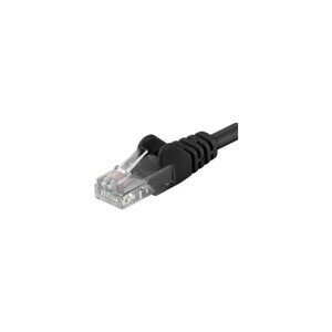 PremiumCord Patch kabel UTP RJ45-RJ45 level 5e černý 7m