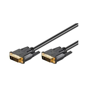 PremiumCord DVI-I propojovací kabel dual-link DVI(24+5) M/M 3m