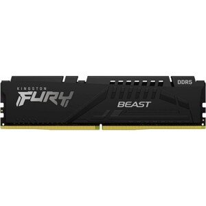 Kingston FURY Beast DDR5 64GB 6000MHz CL40 2x32GB Černá