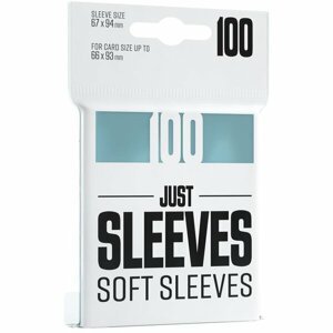 Obaly na karty Just Sleeves - Soft Sleeves 100 kusů (Pokémon, MTG)
