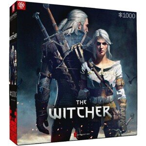 Gaming Puzzle: The Witcher: Geralt & Ciri 1000