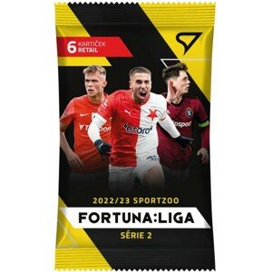 Fotbalové karty SportZoo Retail balíček FORTUNA:LIGA 2022/23 – 2. série