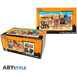 Dárkový set Naruto Shippuden - Hrnek, figurka a set pohlednic