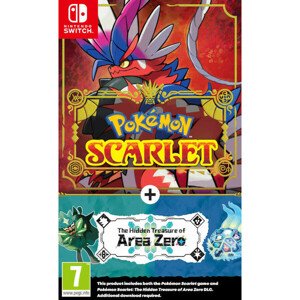 Pokémon Scarlet + Area Zero DLC (Switch)