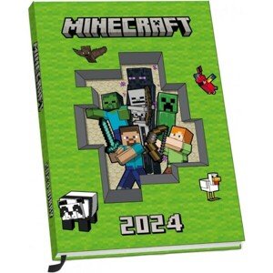 Diář A5 Minecraft 2024