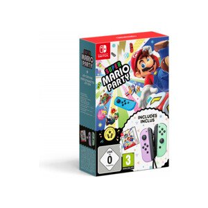 Super Mario Party + Joy-Con Pastel Purple/Green bundle