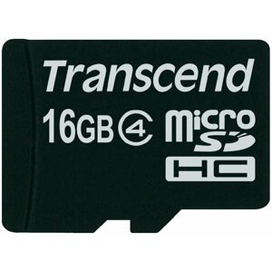 Transcend Micro SDHC 16GB Class 4 - TS16GUSDC4