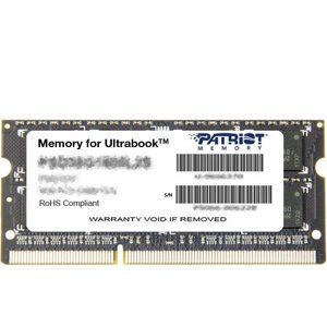 Patriot Signature Line 4GB DDR3 1333 CL9 SO-DIMM - PSD34G1333L2S