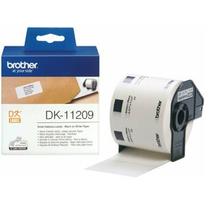 Brother - DK11209 (papírové/ úzké adresy - 800ks) 29 x 62mm - DK11209