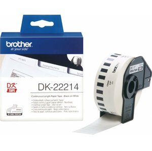 Brother - DK22214 (papírová role 12mm x 30,48m) - DK22214